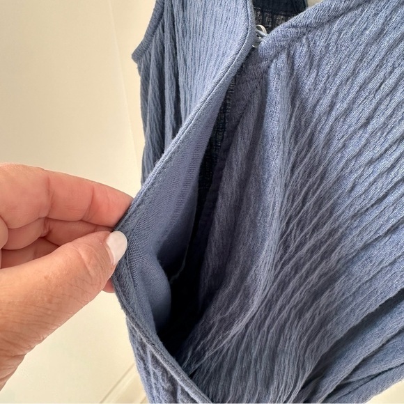 Universal Thread Blue Romper Size Small - Picture 9 of 16